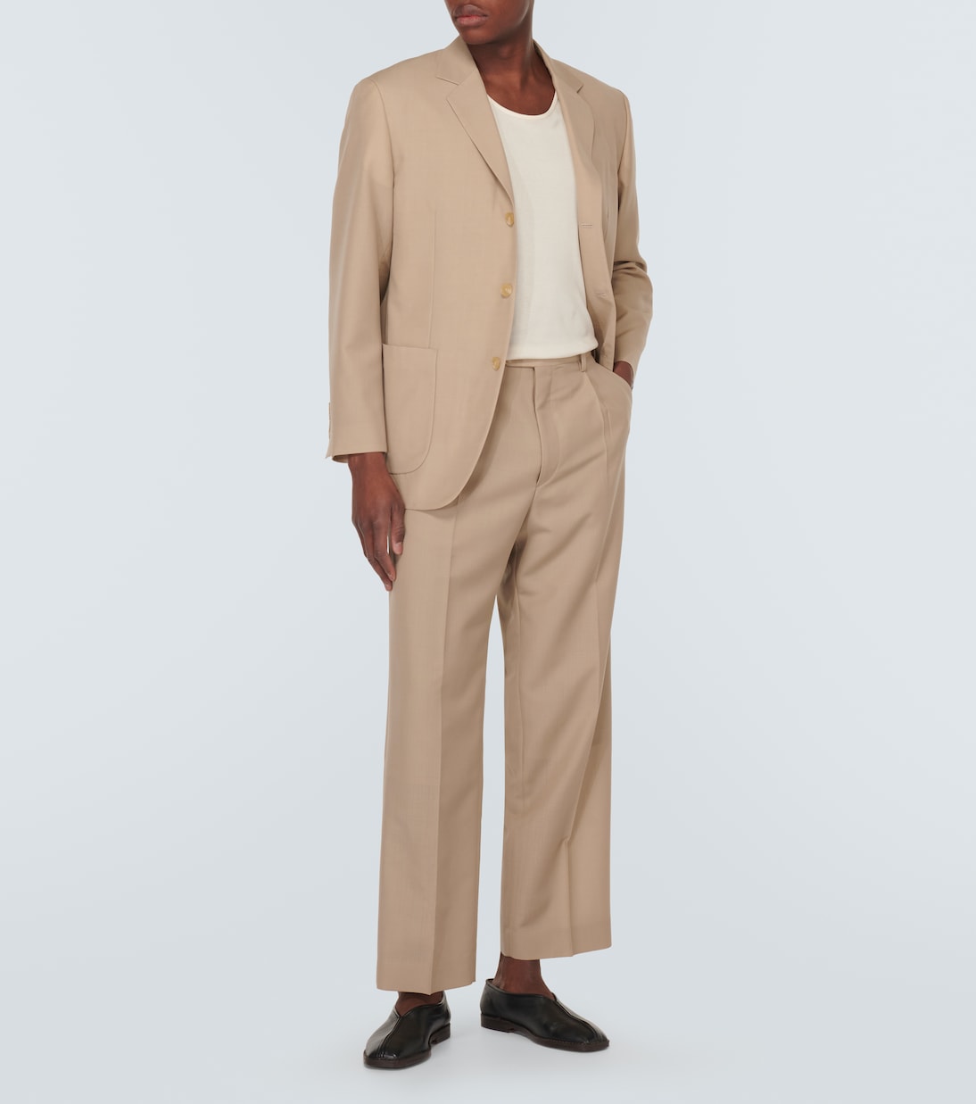 Wool and mohair blazer | Auralee