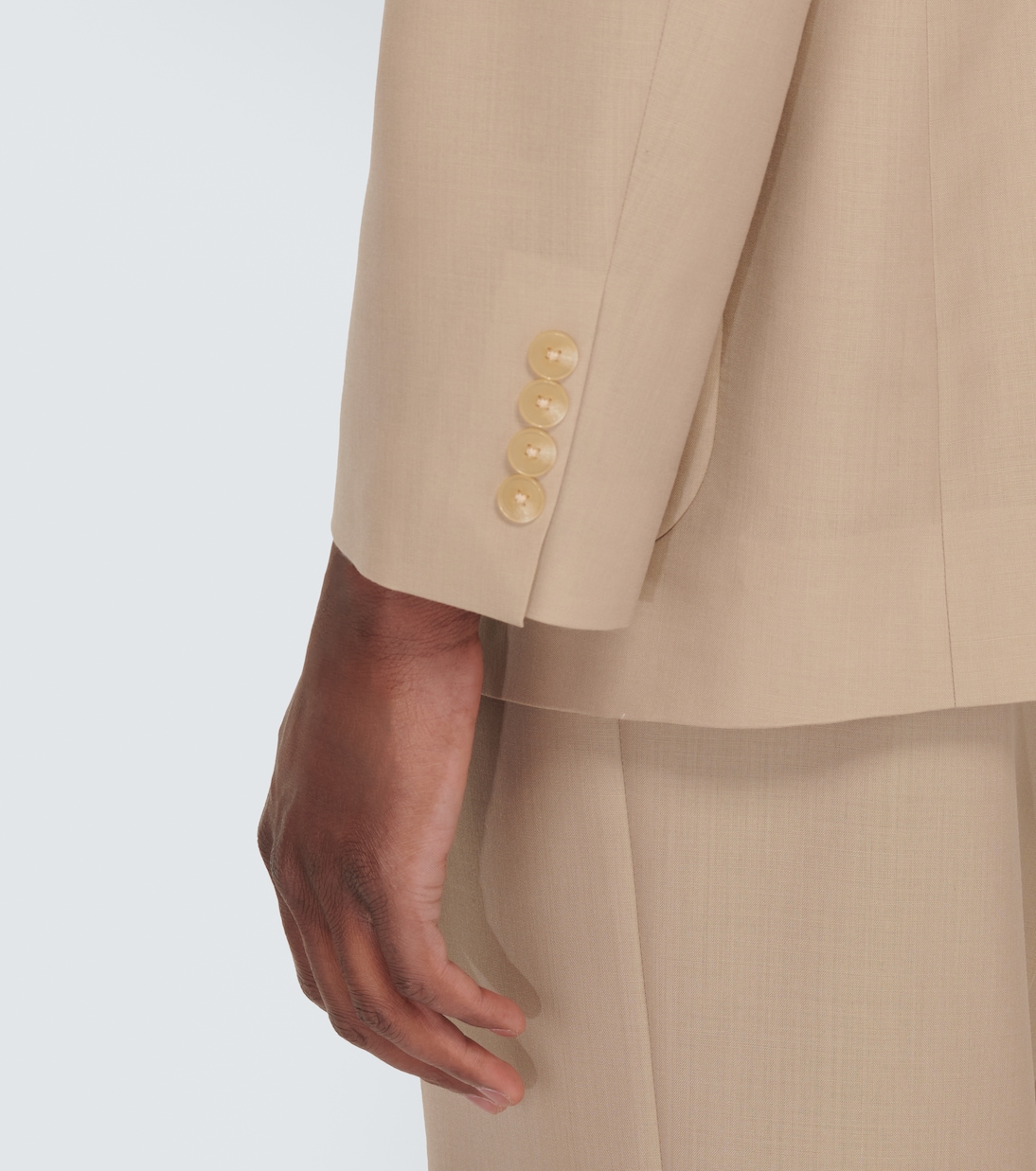 Wool and mohair blazer | Auralee