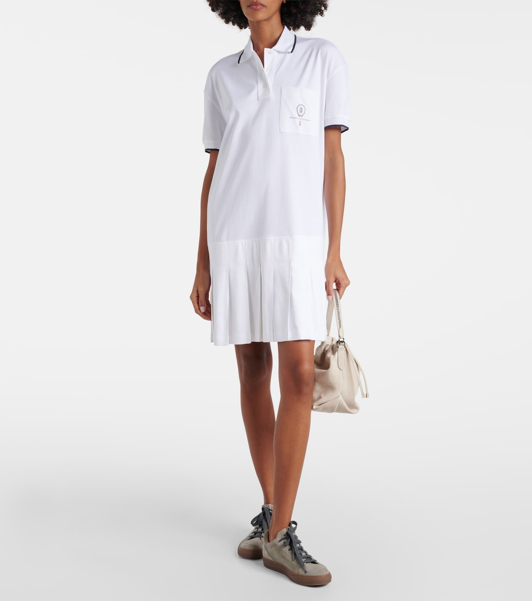 Robe polo en coton | Brunello Cucinelli