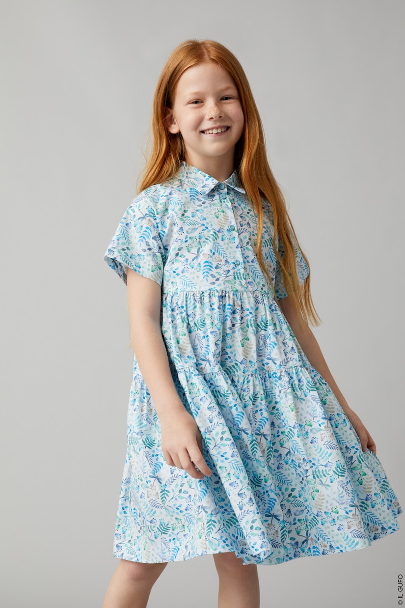 Kleid aus Baumwolle | Il Gufo