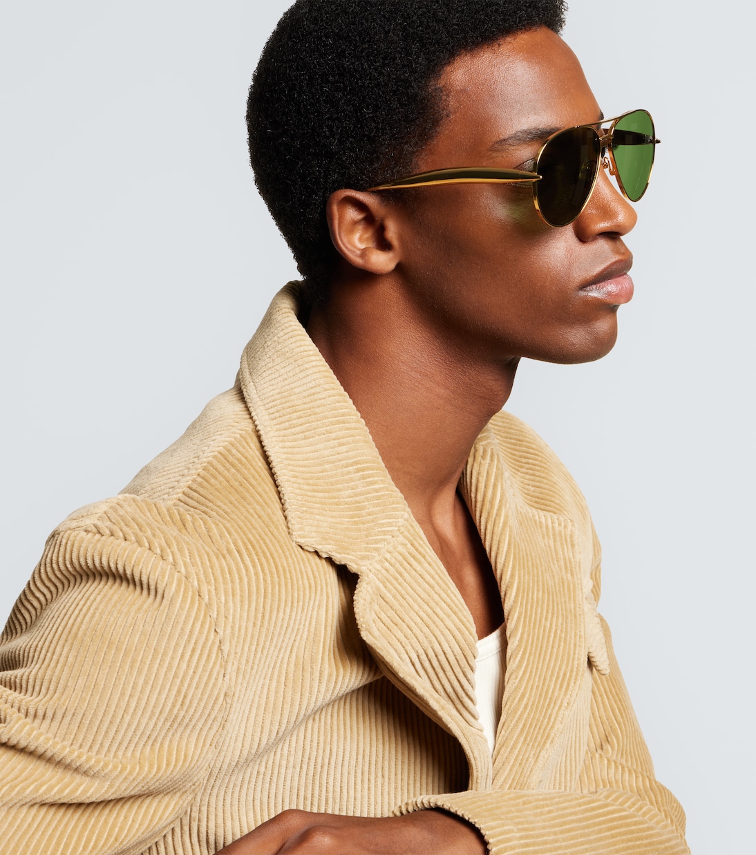 Sardine aviator sunglasses | Bottega Veneta