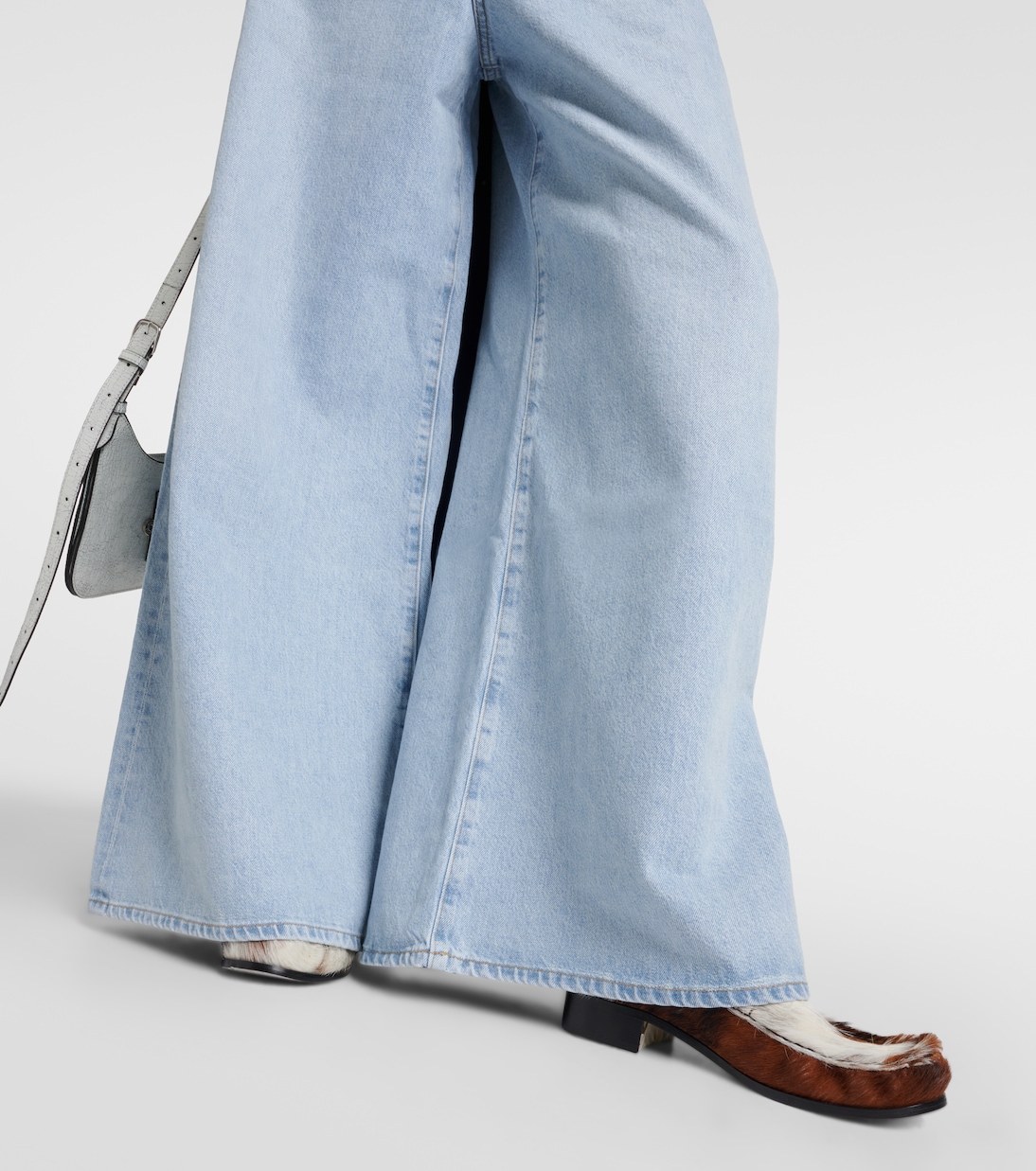 Jeans a gamba larga Nolan e vita media | Agolde