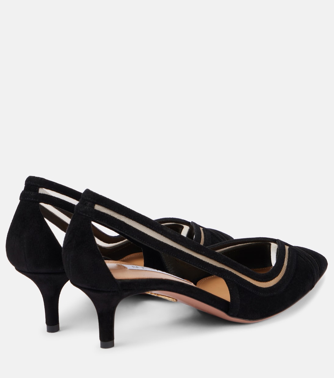 Escarpins Vila 50 en daim | Aquazzura