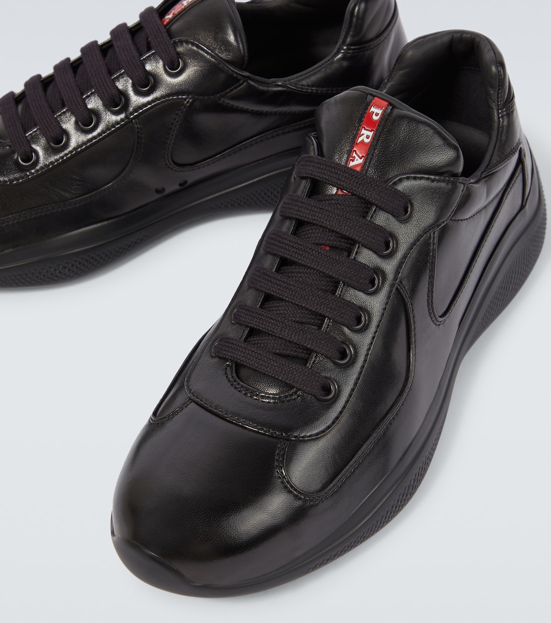 Baskets America's Cup en cuir | Prada