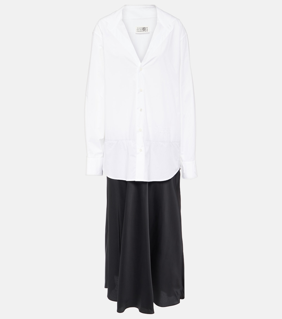 Midikleid aus Baumwolle | MM6 Maison Margiela