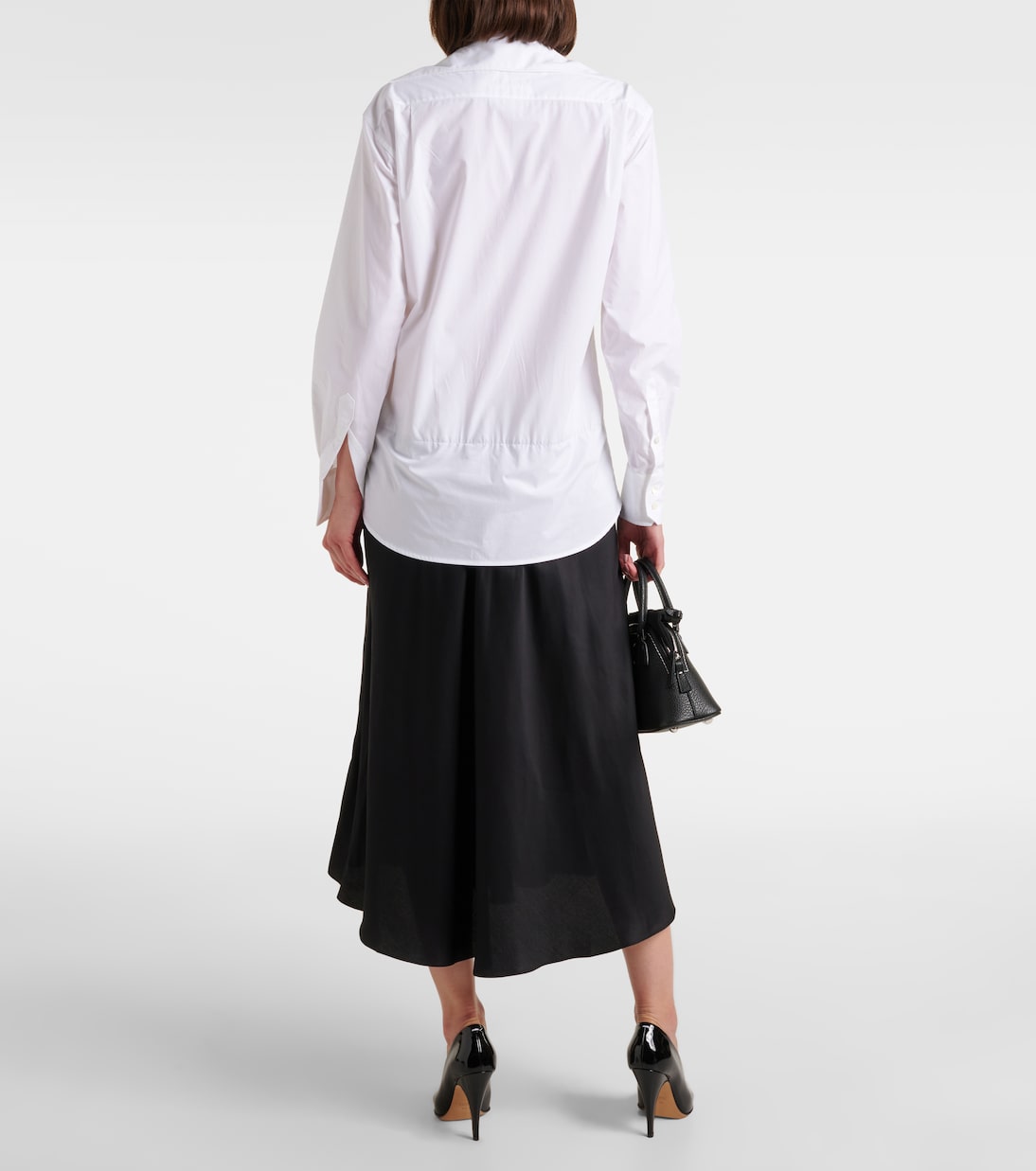 Midikleid aus Baumwolle | MM6 Maison Margiela