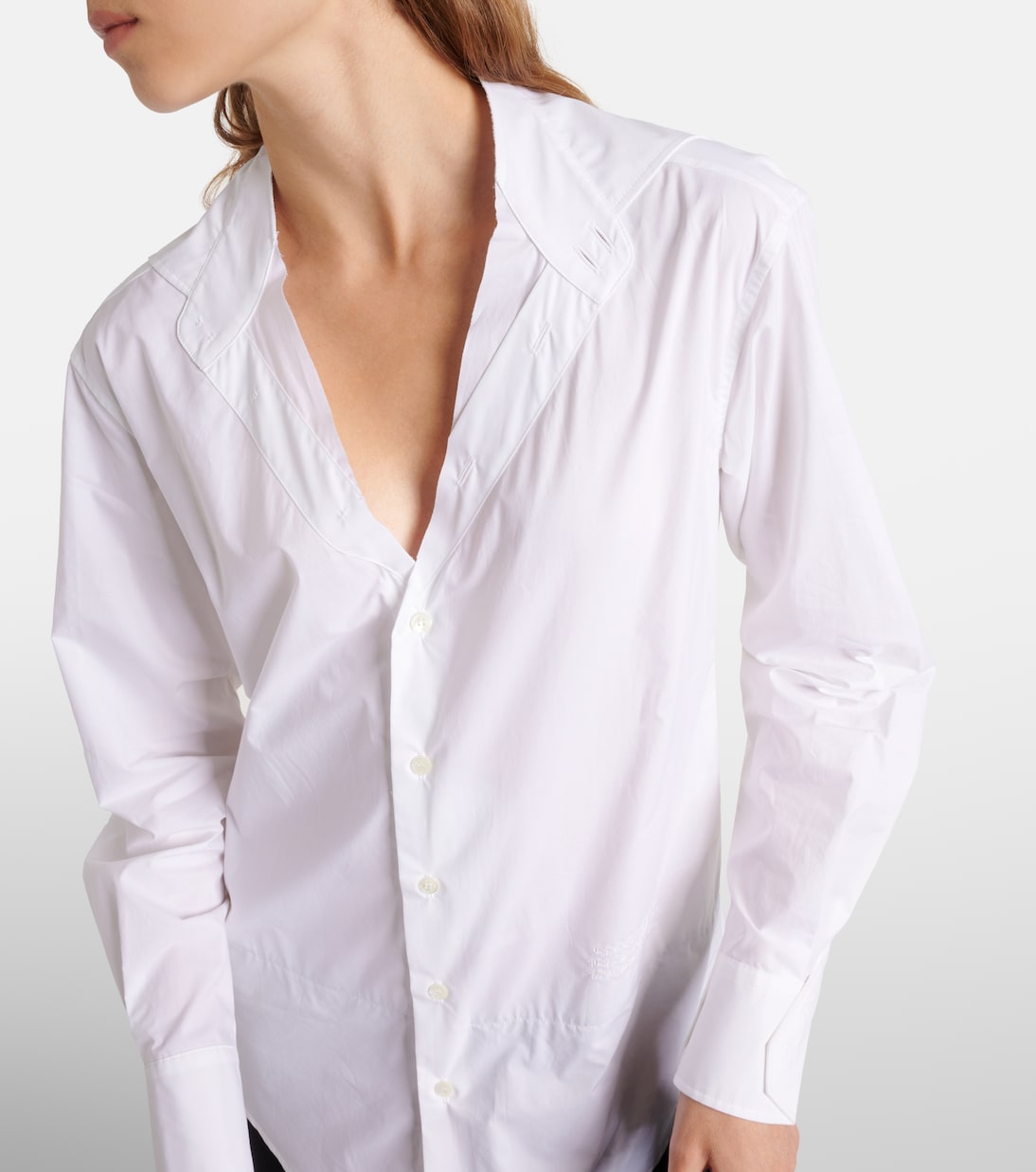 Midikleid aus Baumwolle | MM6 Maison Margiela