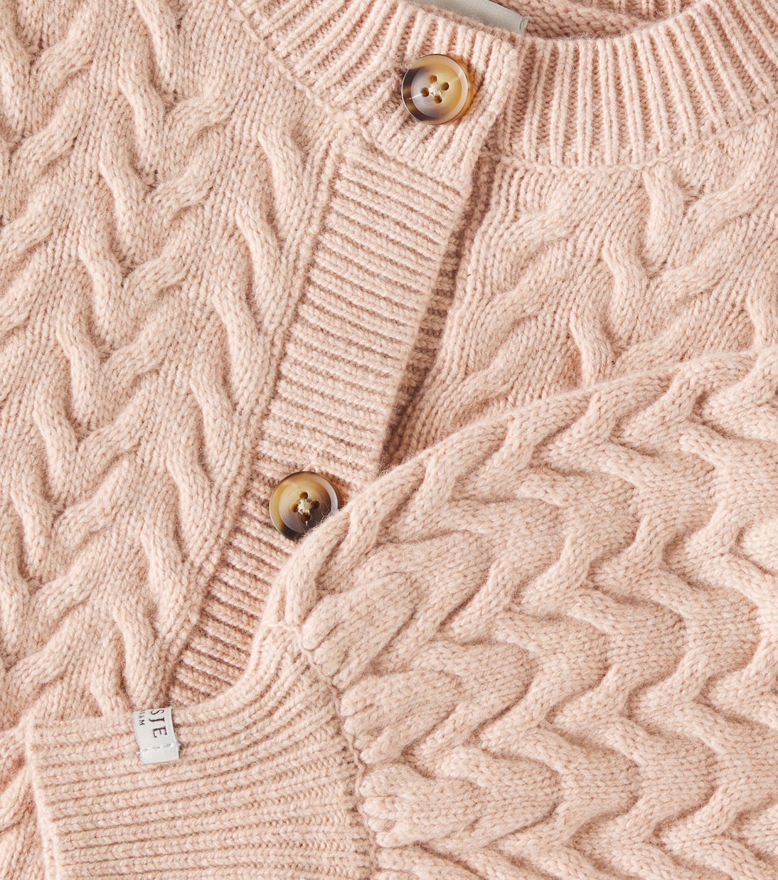 Cardigan Zinne in misto cotone e lana | Donsje