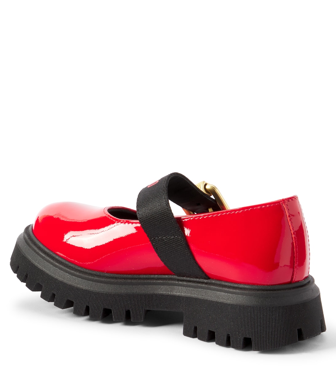 Patent leather Mary Jane flats | Moschino Kids
