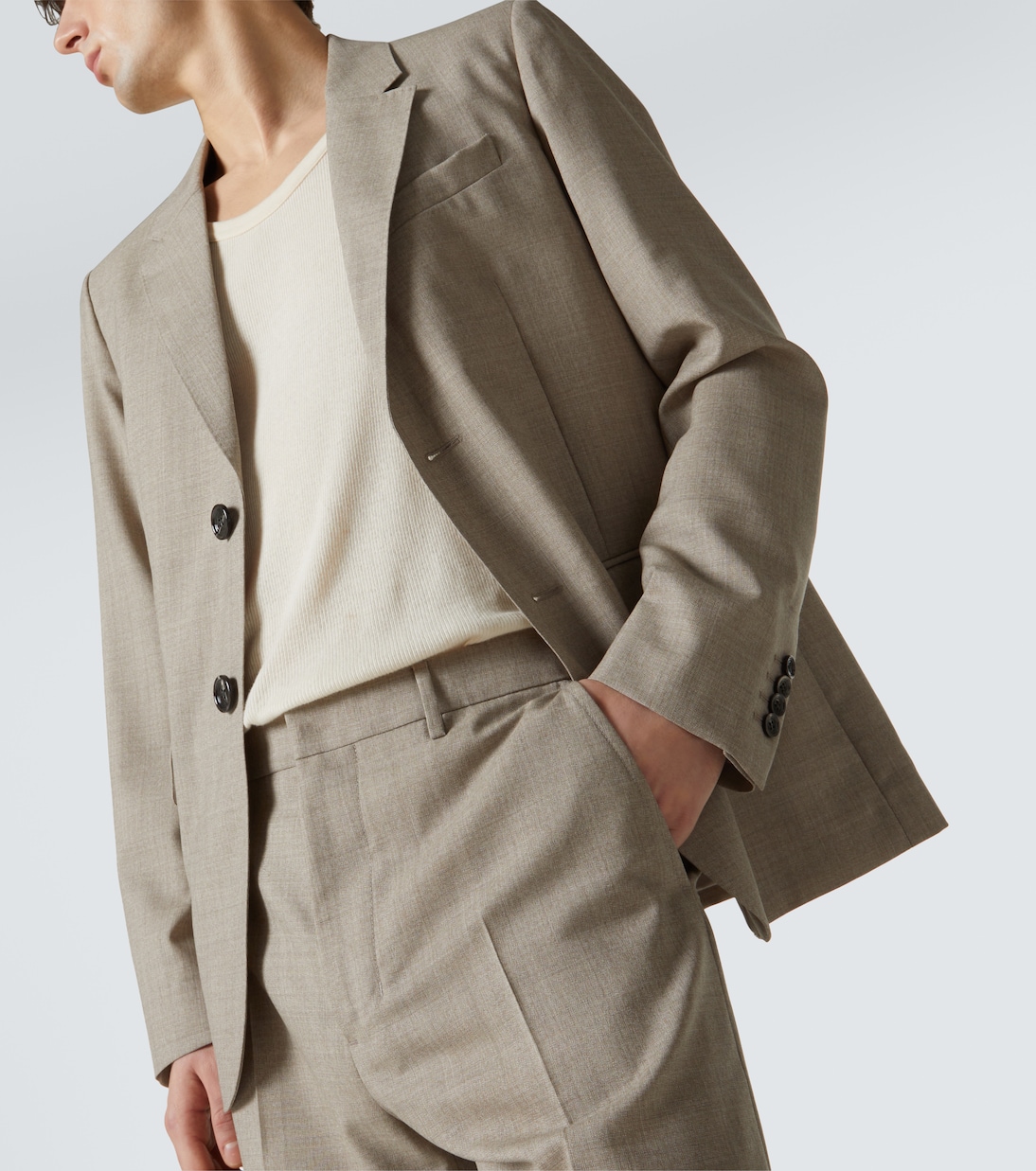 Virgin wool blazer | Ami Paris