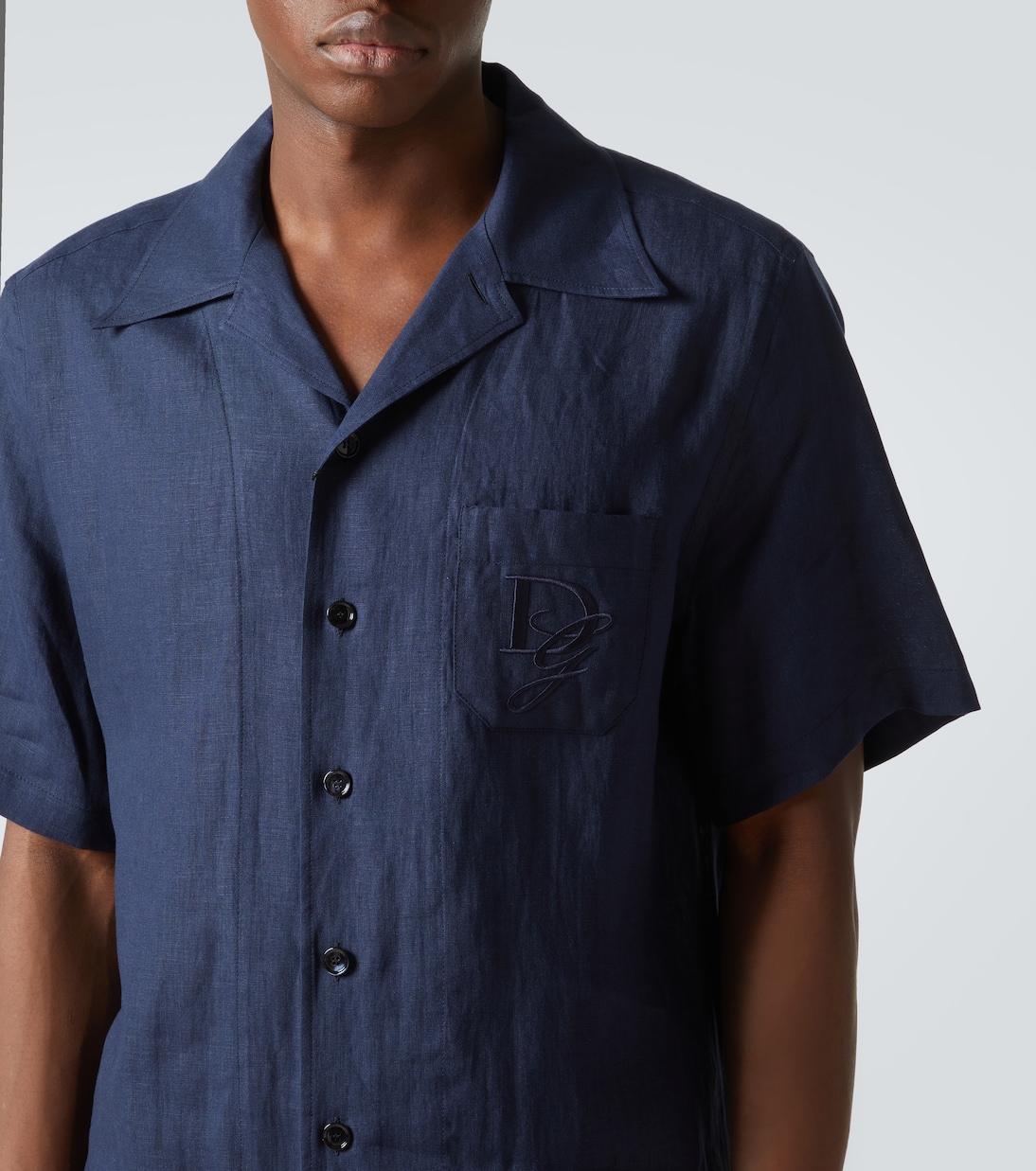 Camicia DG in lino | Dolce&Gabbana