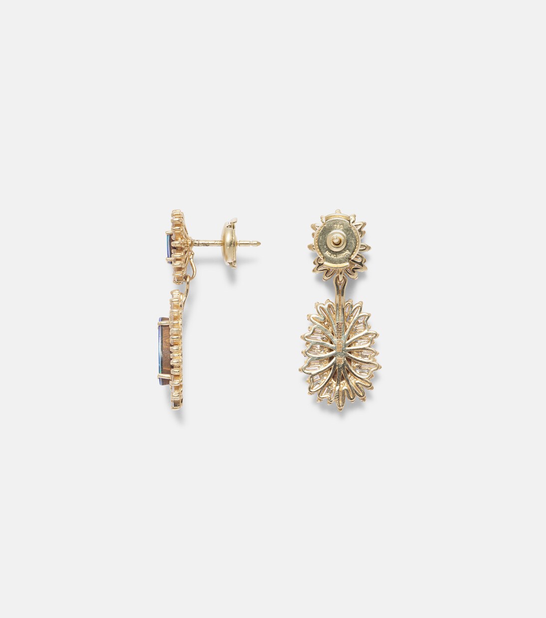 Boucles d'oreilles en or 18 ct, opales et diamants | Suzanne Kalan