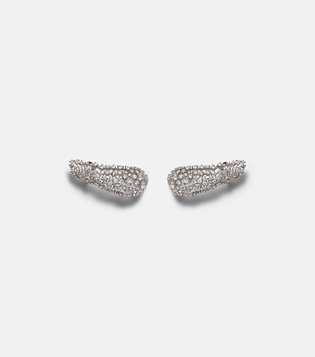 Orecchini Scatter in oro bianco 18kt con diamanti | Ananya