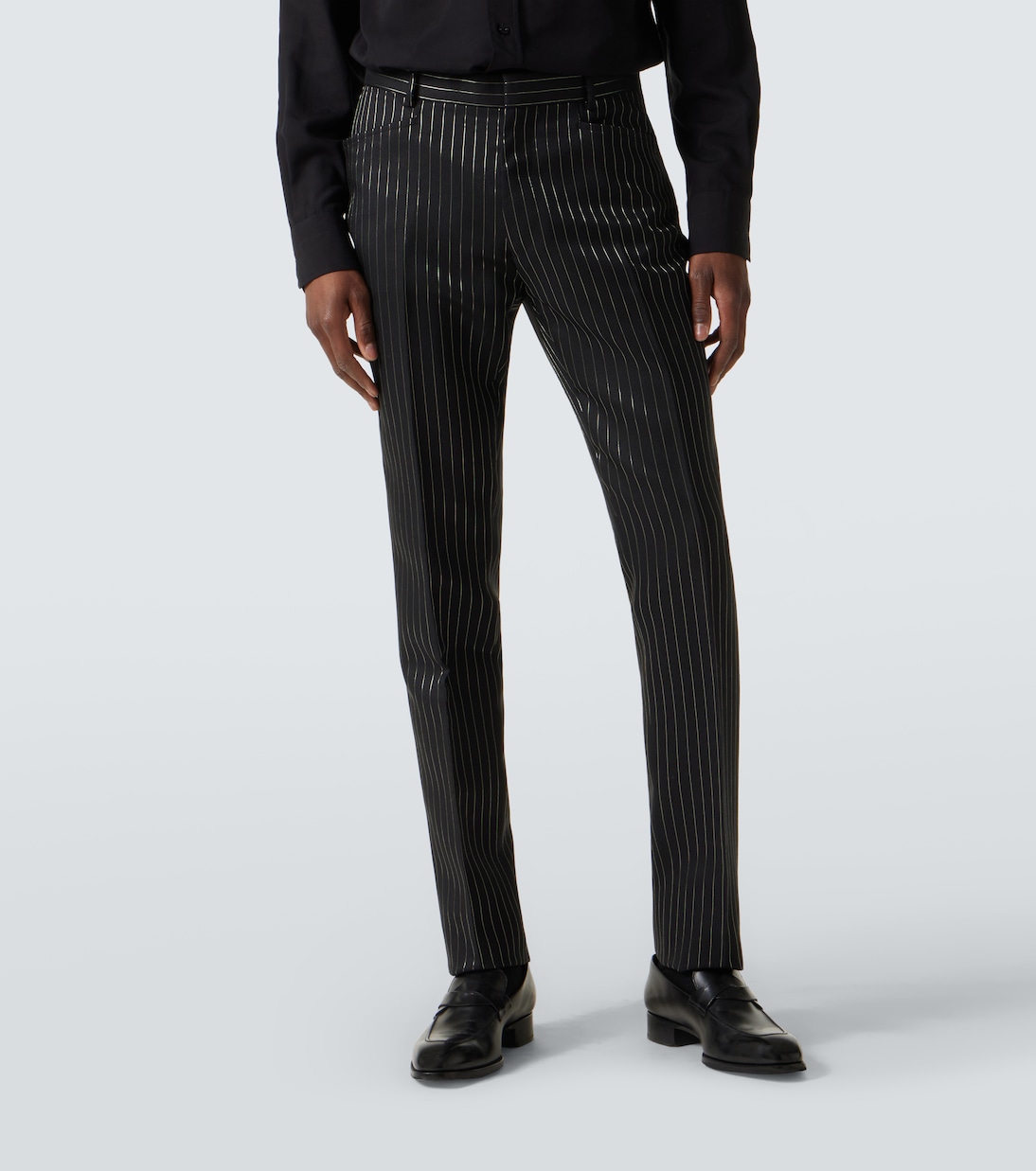 Pantaloni da abito Dylan in lana e seta | Tom Ford