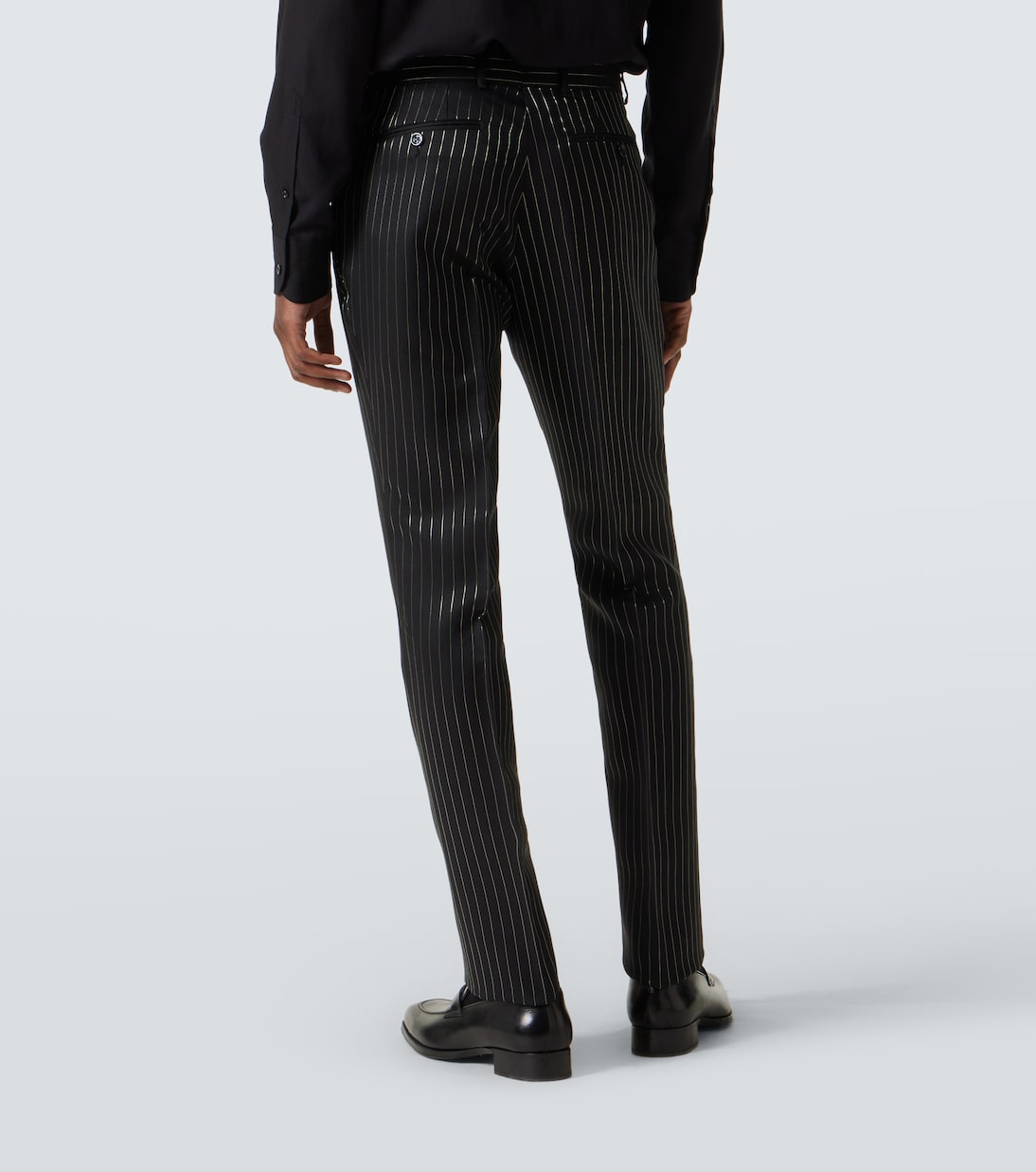 Pantaloni da abito Dylan in lana e seta | Tom Ford