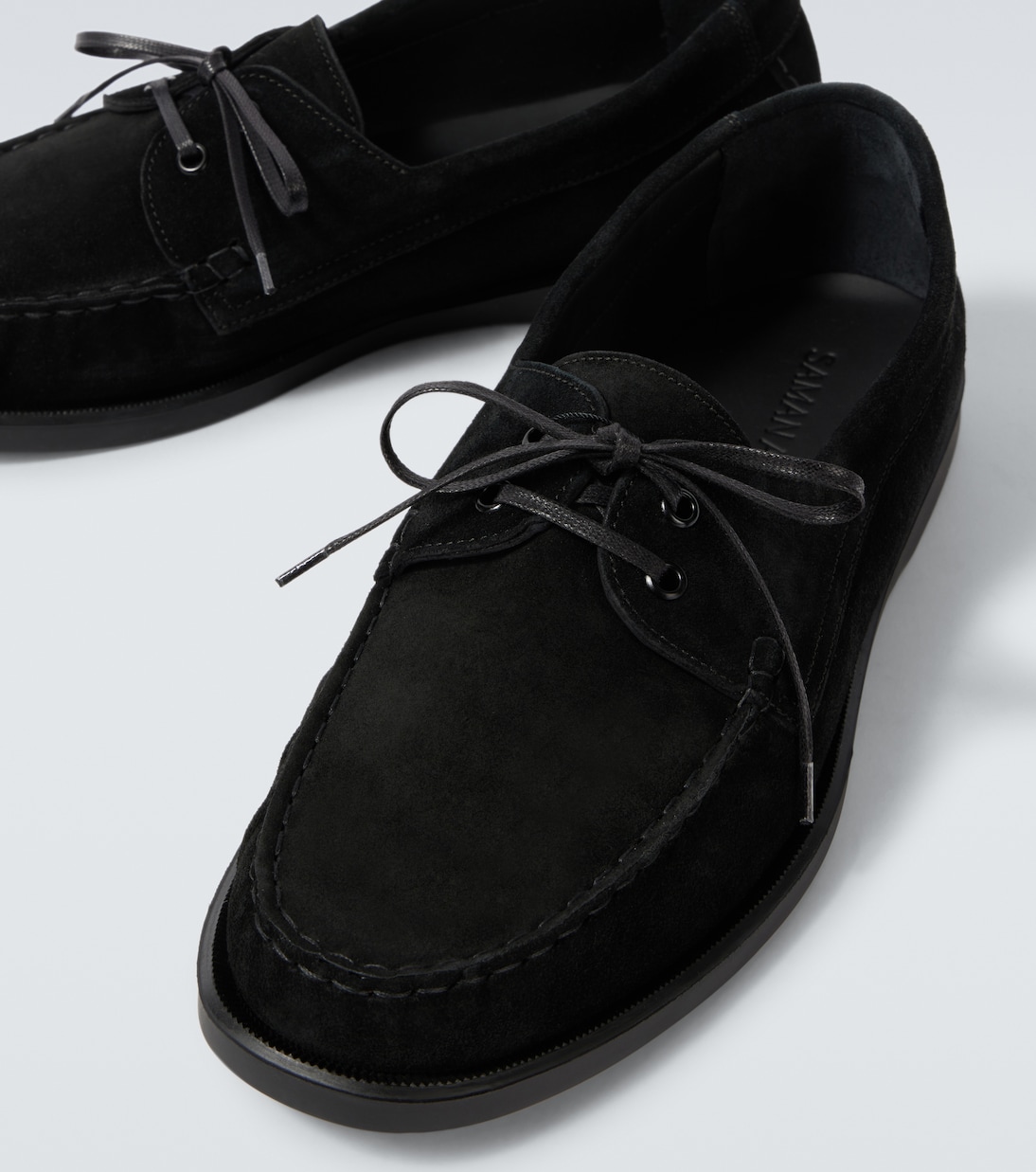 Chaussures bateau City Moc en daim | Saman Amel