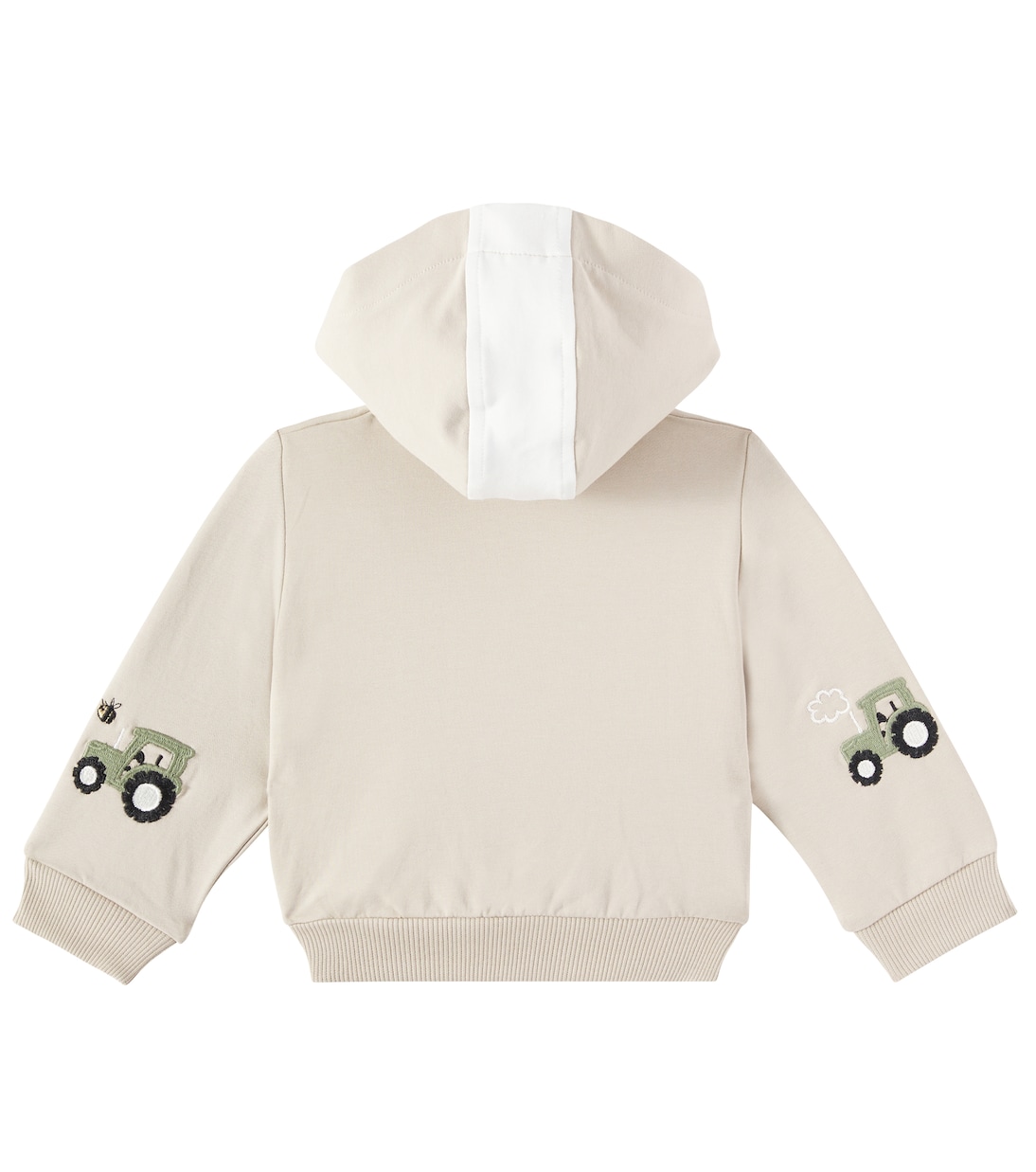 Baby - Felpa in misto cotone con zip | Monnalisa