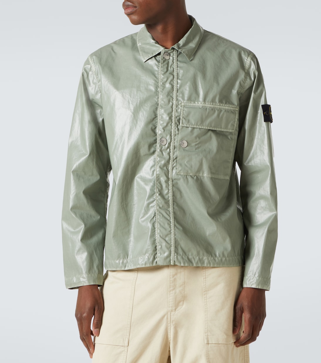 Hemdjacke aus Baumwolle | Stone Island