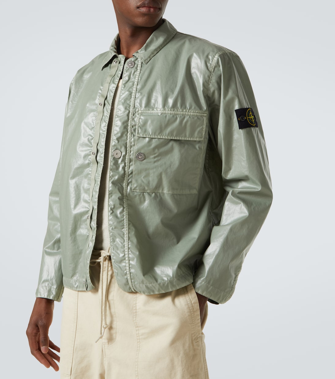 Hemdjacke aus Baumwolle | Stone Island