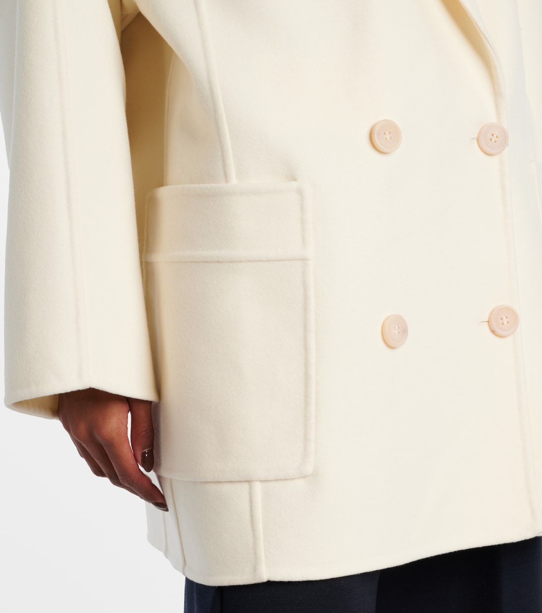 Chaqueta cruzada Orma de lana y cachemir | Max Mara