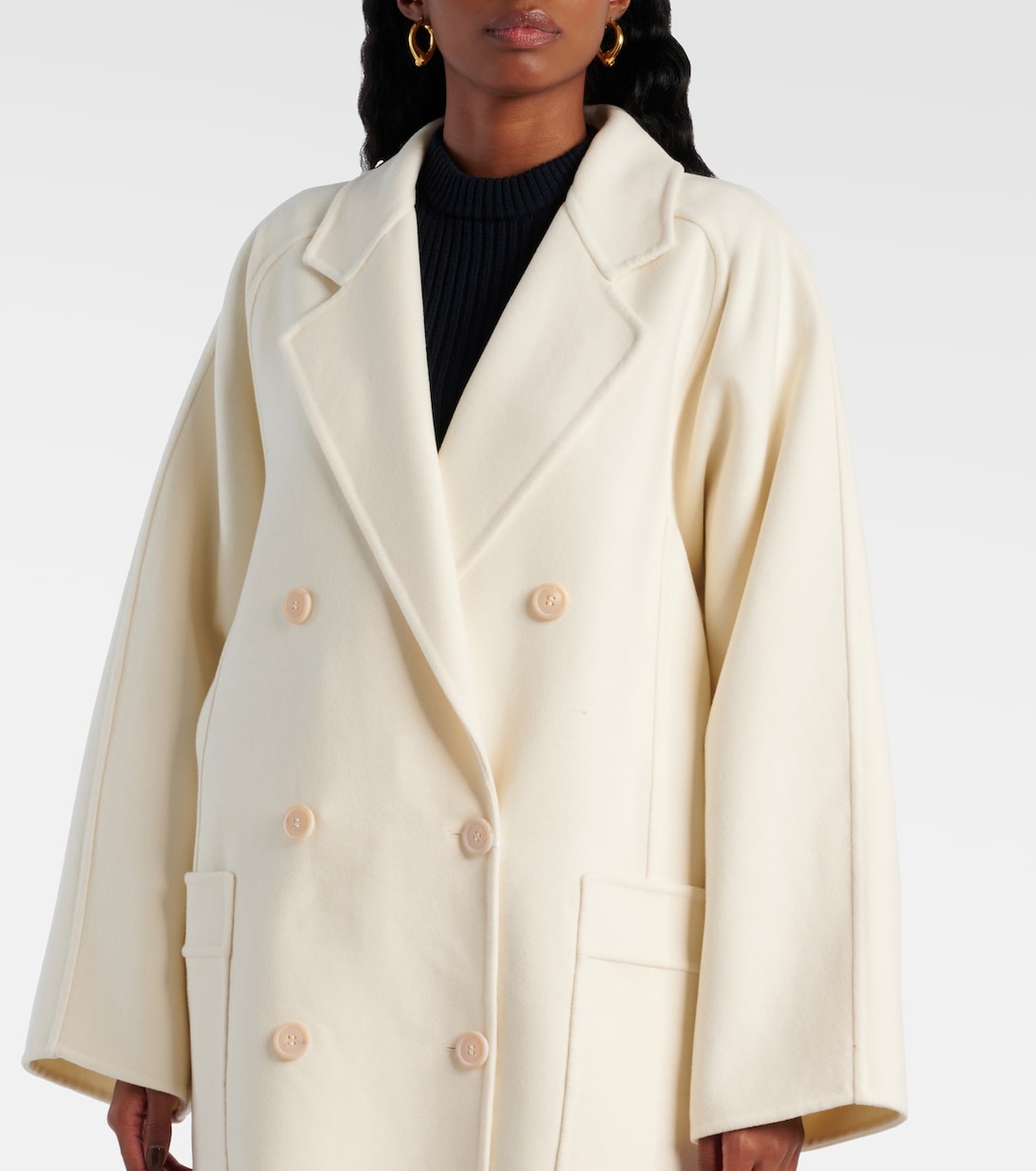 Chaqueta cruzada Orma de lana y cachemir | Max Mara