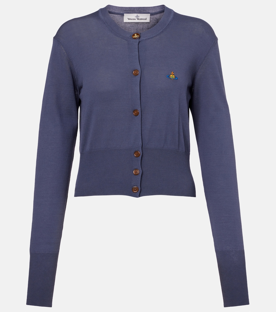Cropped-Cardigan Bea Orb aus Baumwolle | Vivienne Westwood