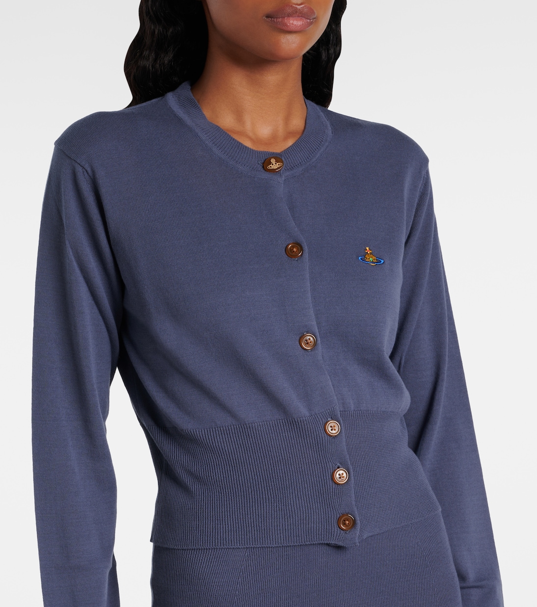 Cropped-Cardigan Bea Orb aus Baumwolle | Vivienne Westwood