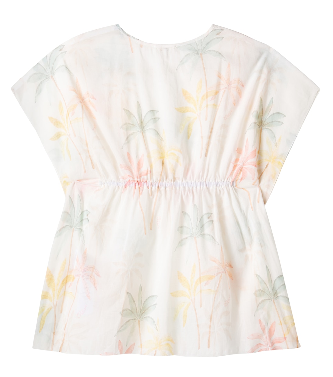 Printed cotton voile dress | Chloé Kids