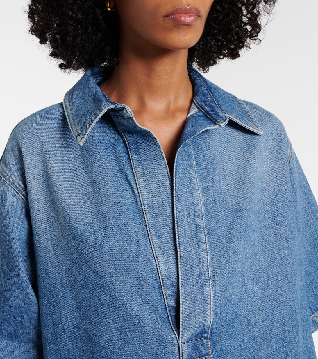 Chemise oversize en jean | Plan C