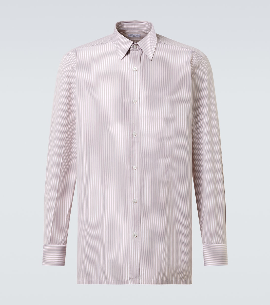 Camisa en popelín de algodón a rayas | Charvet