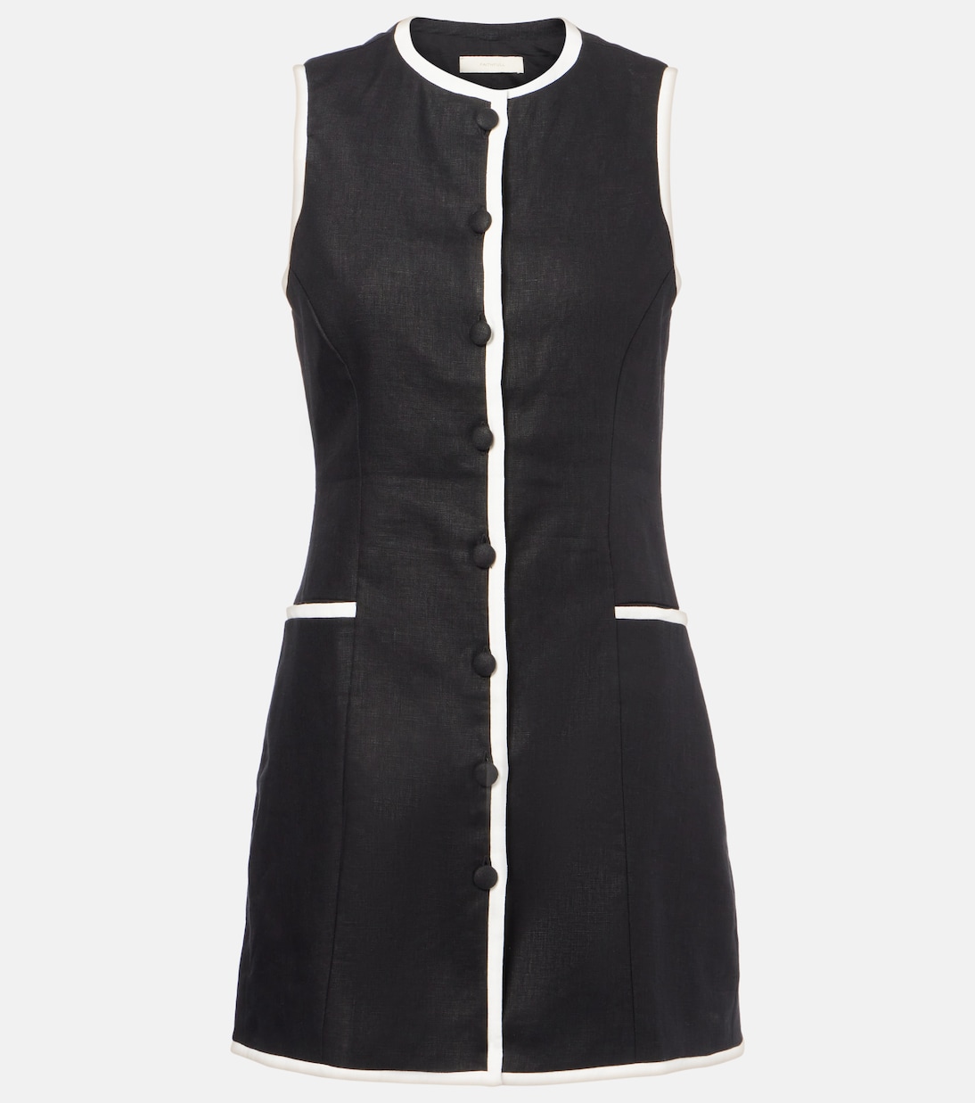 Vestido corto Leria de lino | Faithfull