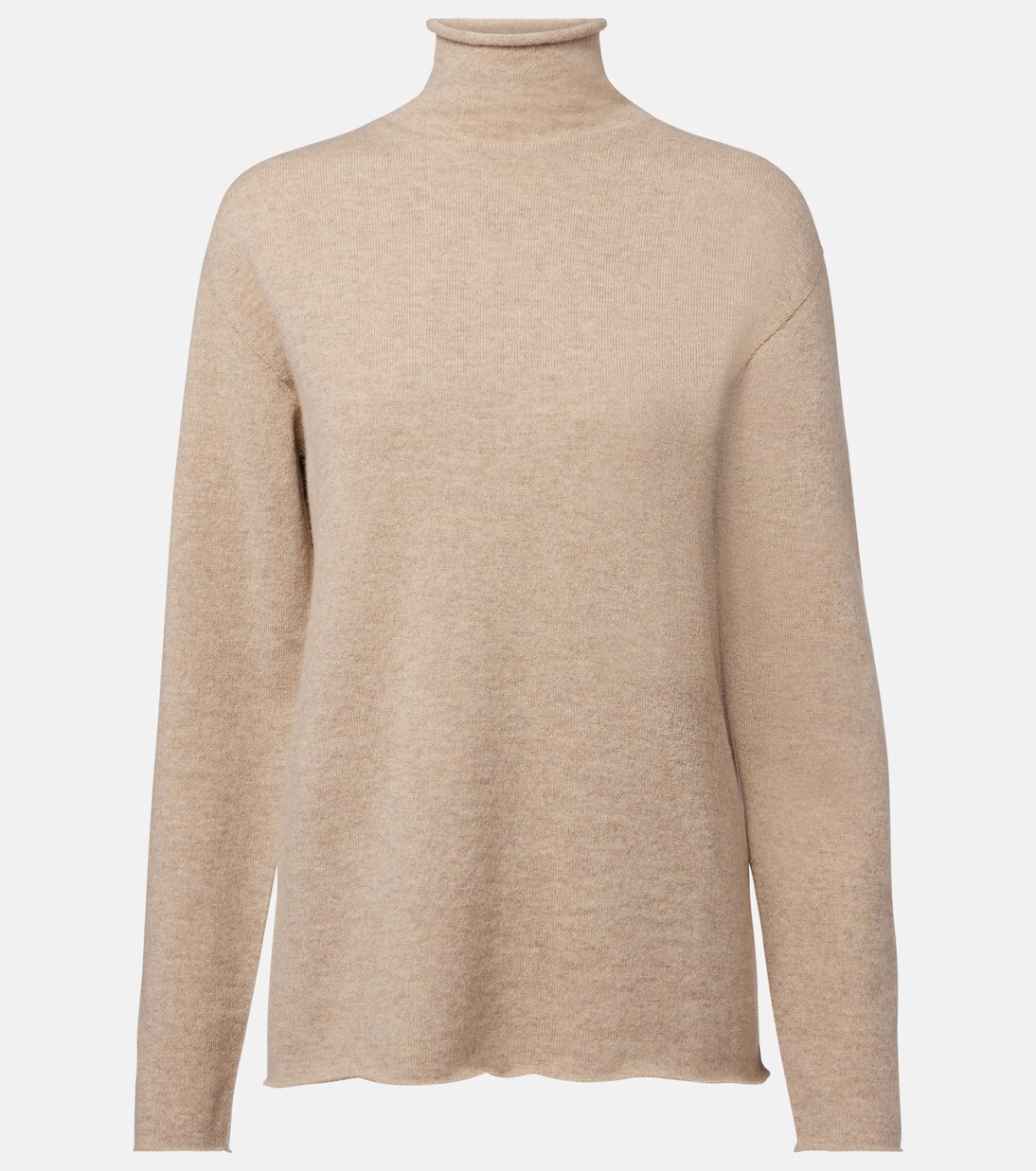 Cashmere turtleneck top | Jil Sander