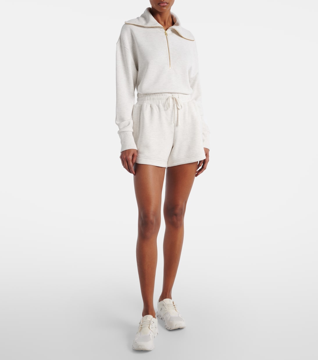 Larson jersey zip-up sweatshirt | Varley