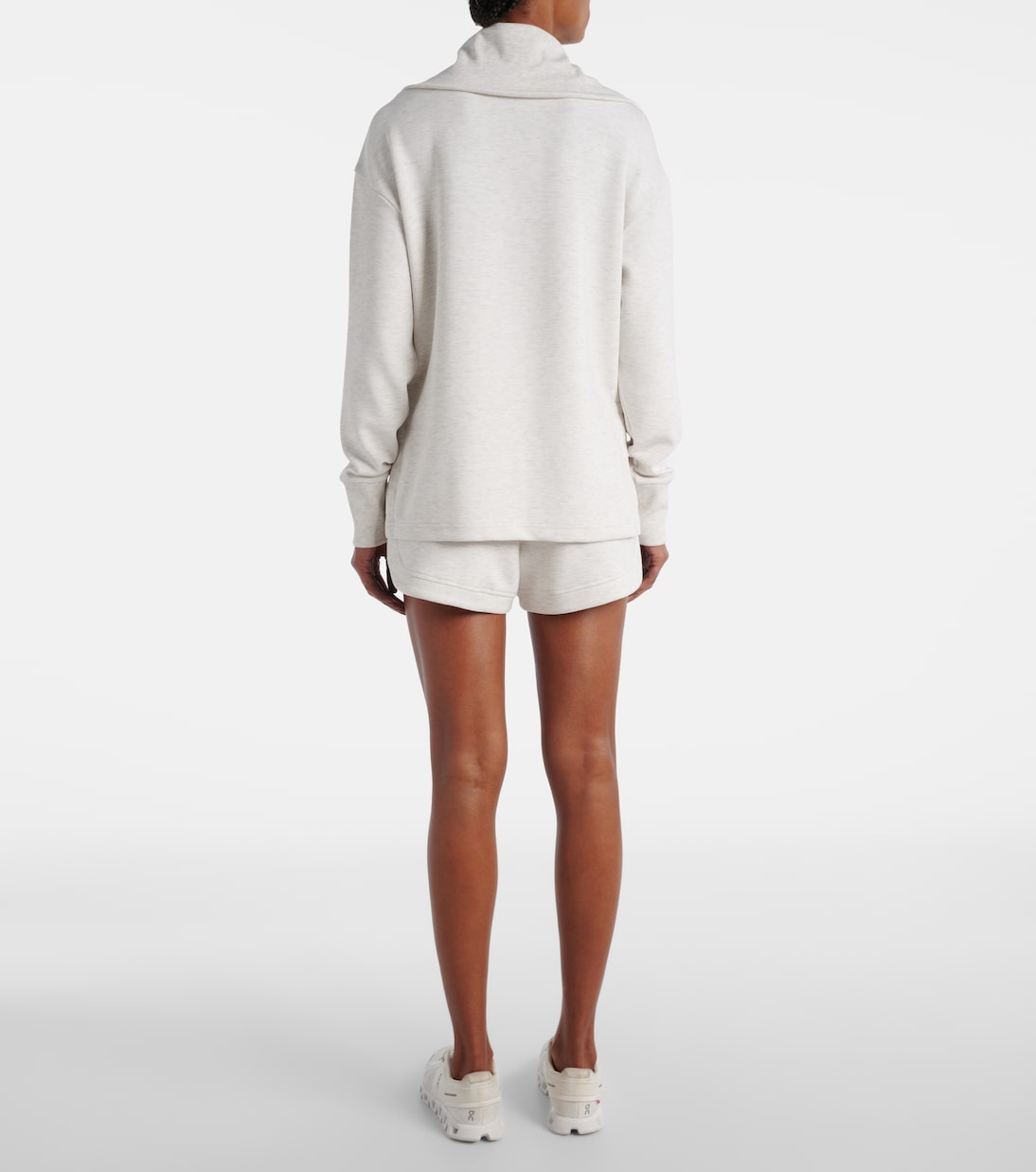 Larson jersey zip-up sweatshirt | Varley