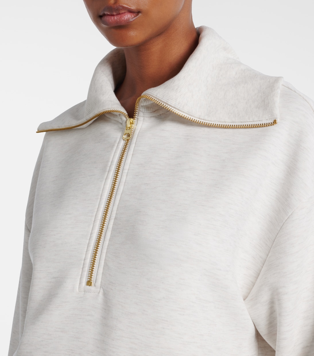 Larson jersey zip-up sweatshirt | Varley