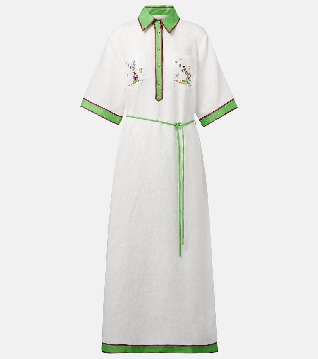 Abito polo Play in lino | Alémais