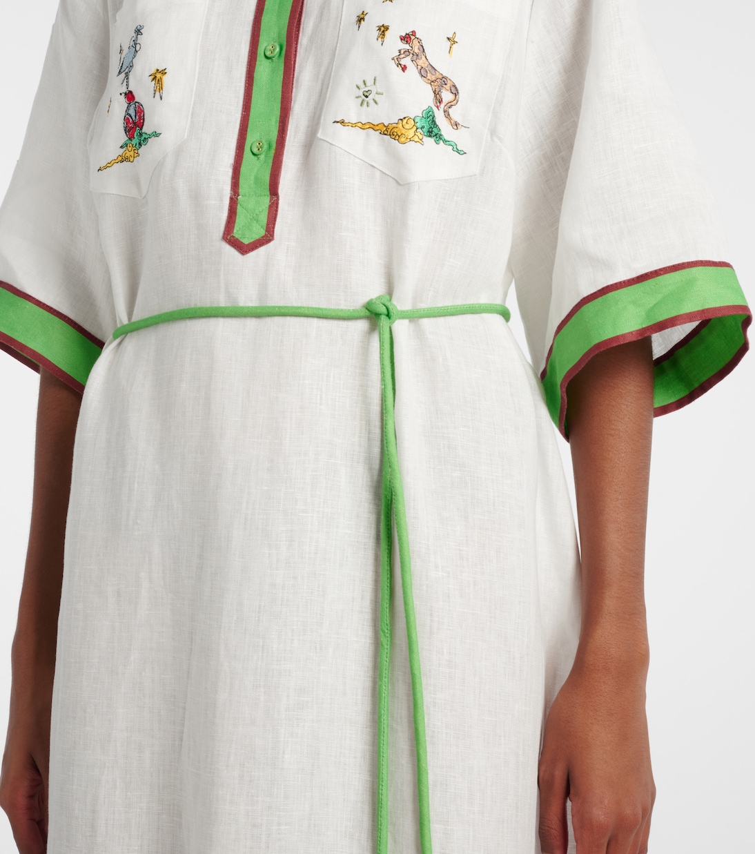 Abito polo Play in lino | Alémais
