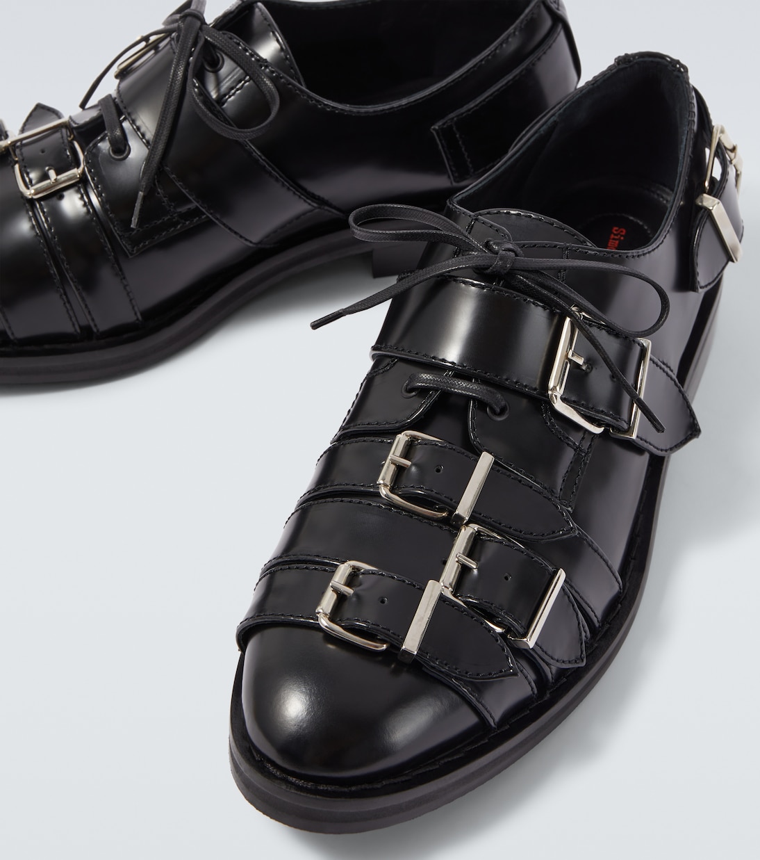 Buckle-detail leather brogues | Simone Rocha