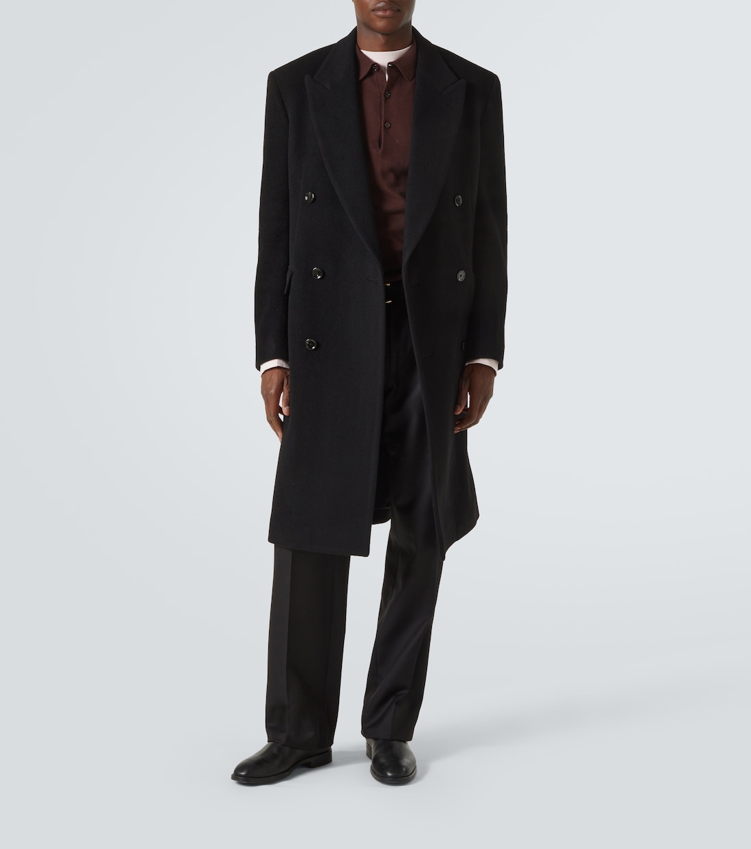 Virgin wool overcoat | Lardini