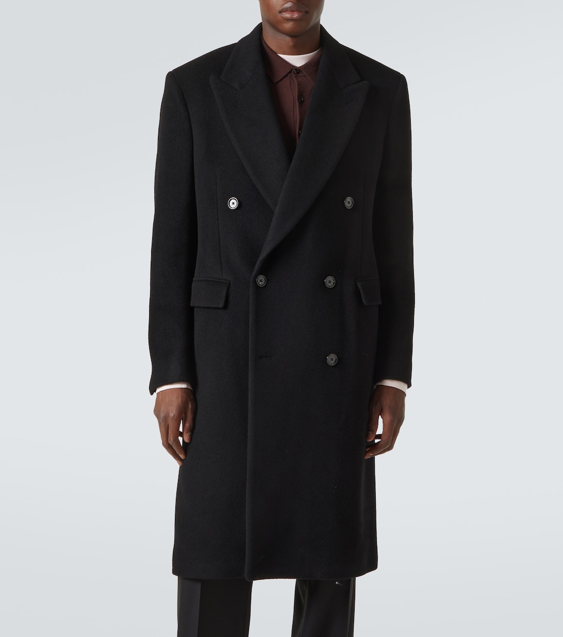 Virgin wool overcoat | Lardini