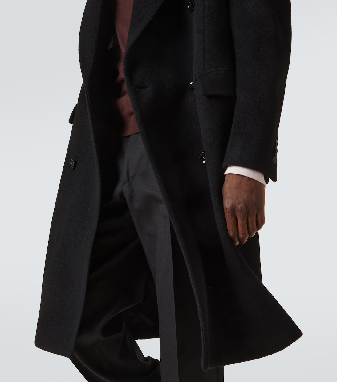Virgin wool overcoat | Lardini