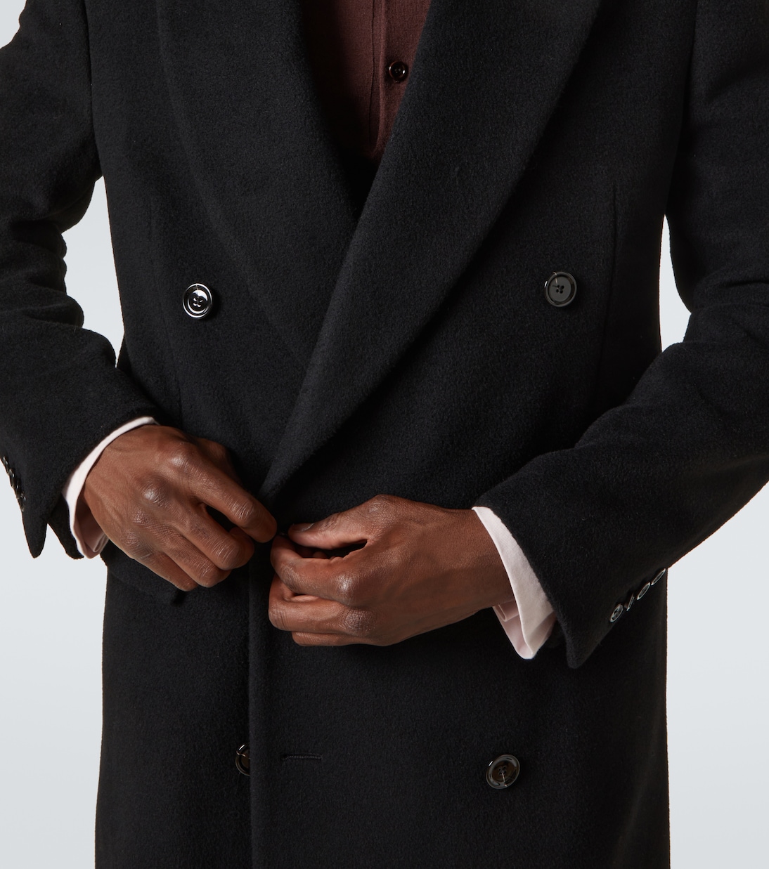 Virgin wool overcoat | Lardini