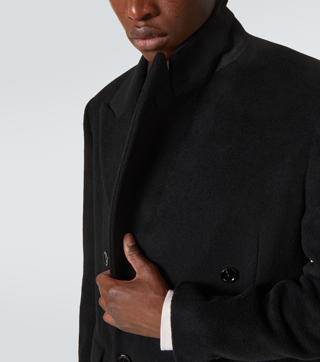 Virgin wool overcoat | Lardini