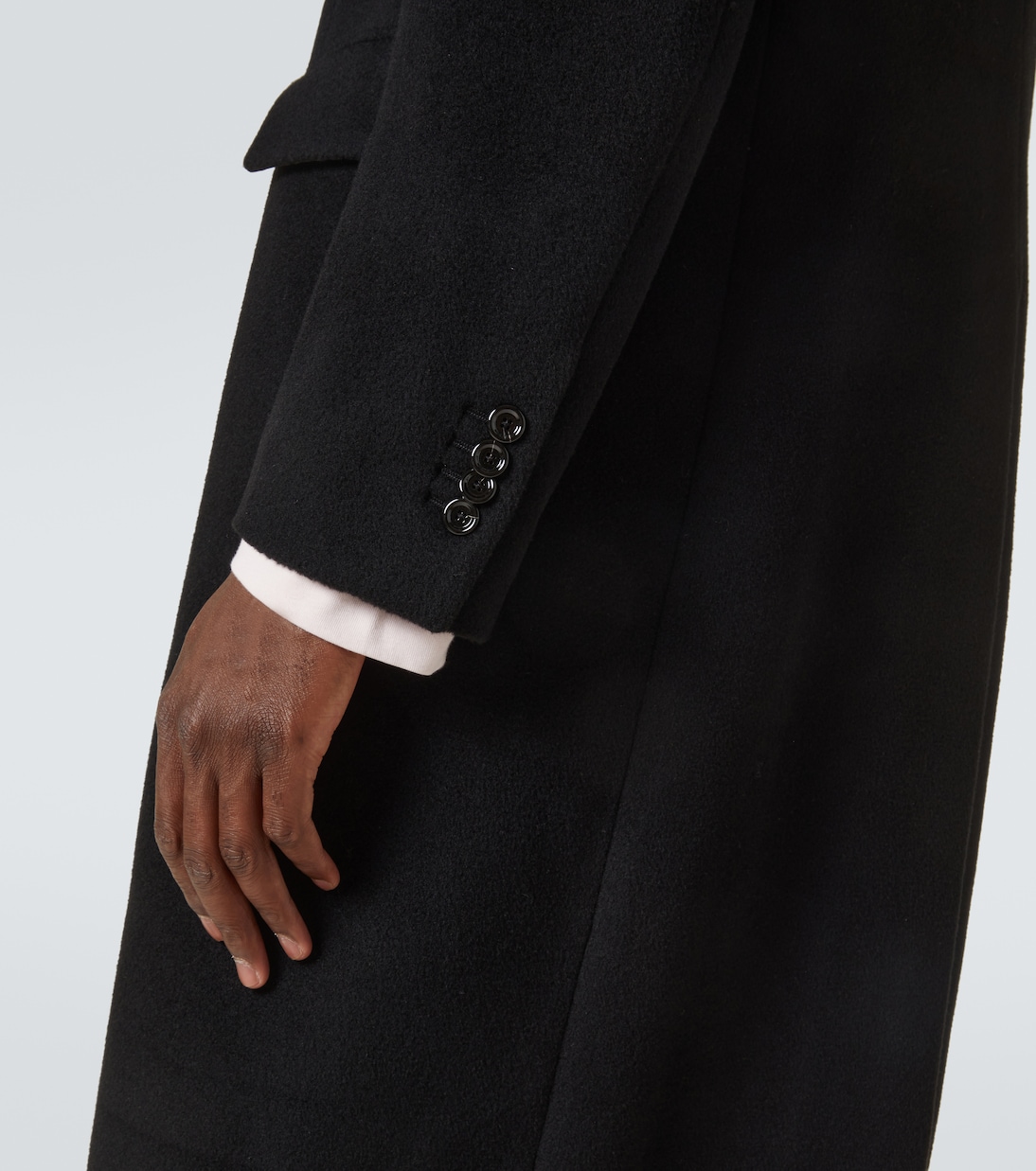 Virgin wool overcoat | Lardini