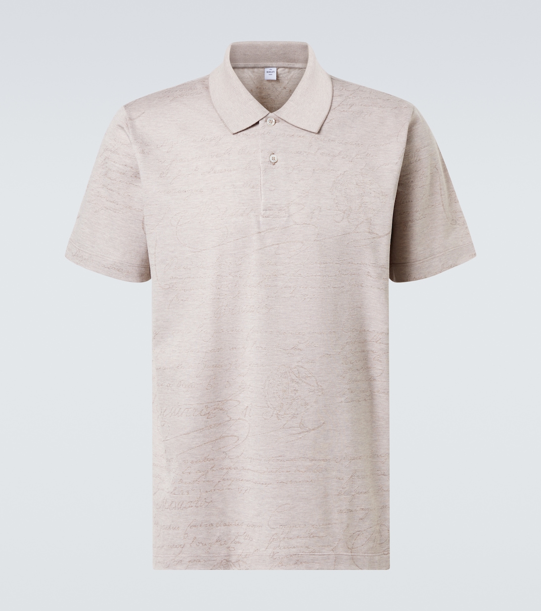 Bedrucktes Poloshirt aus Baumwolle | Berluti