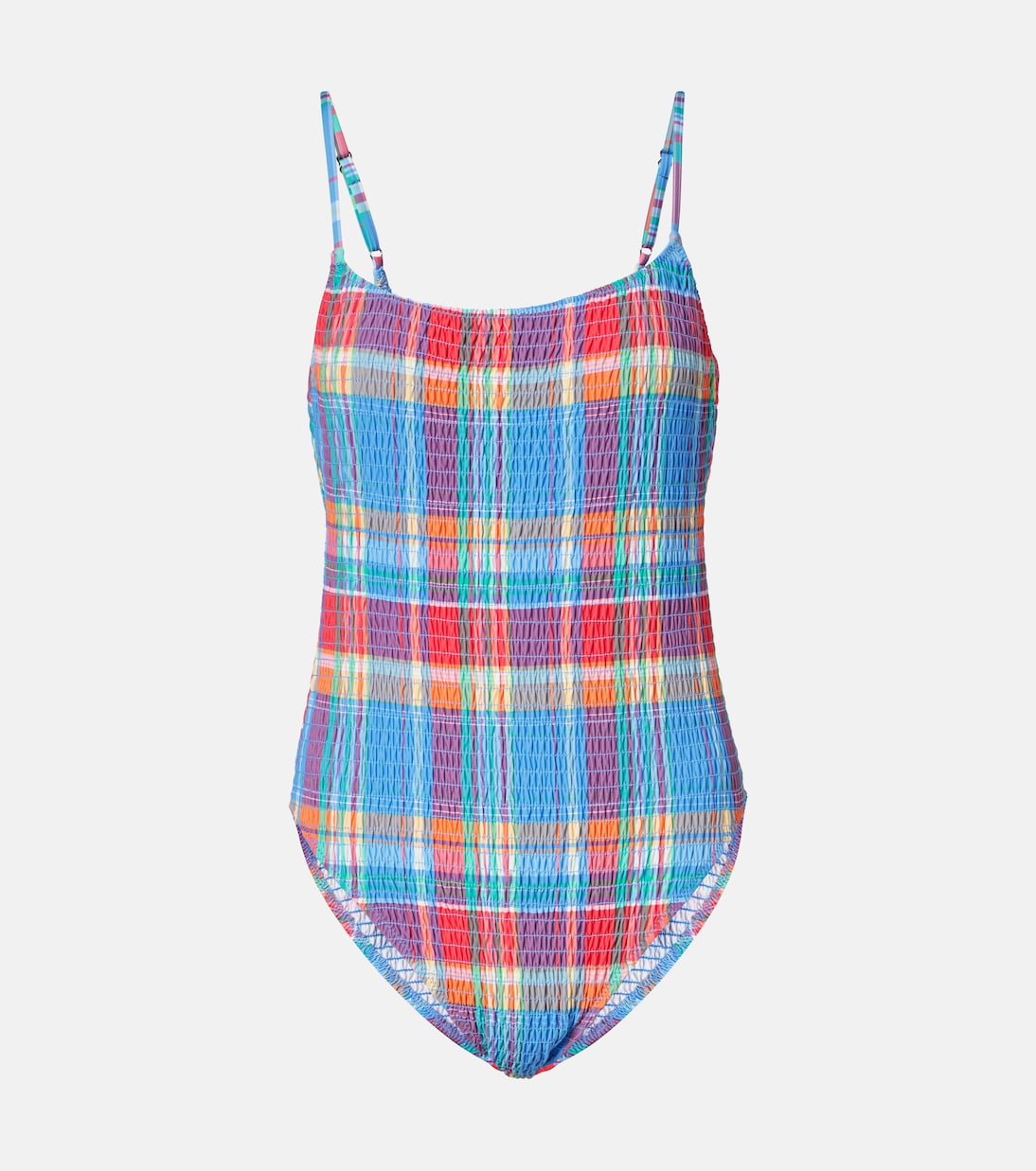 Smocked Kennedy checked swimsuit | Polo Ralph Lauren