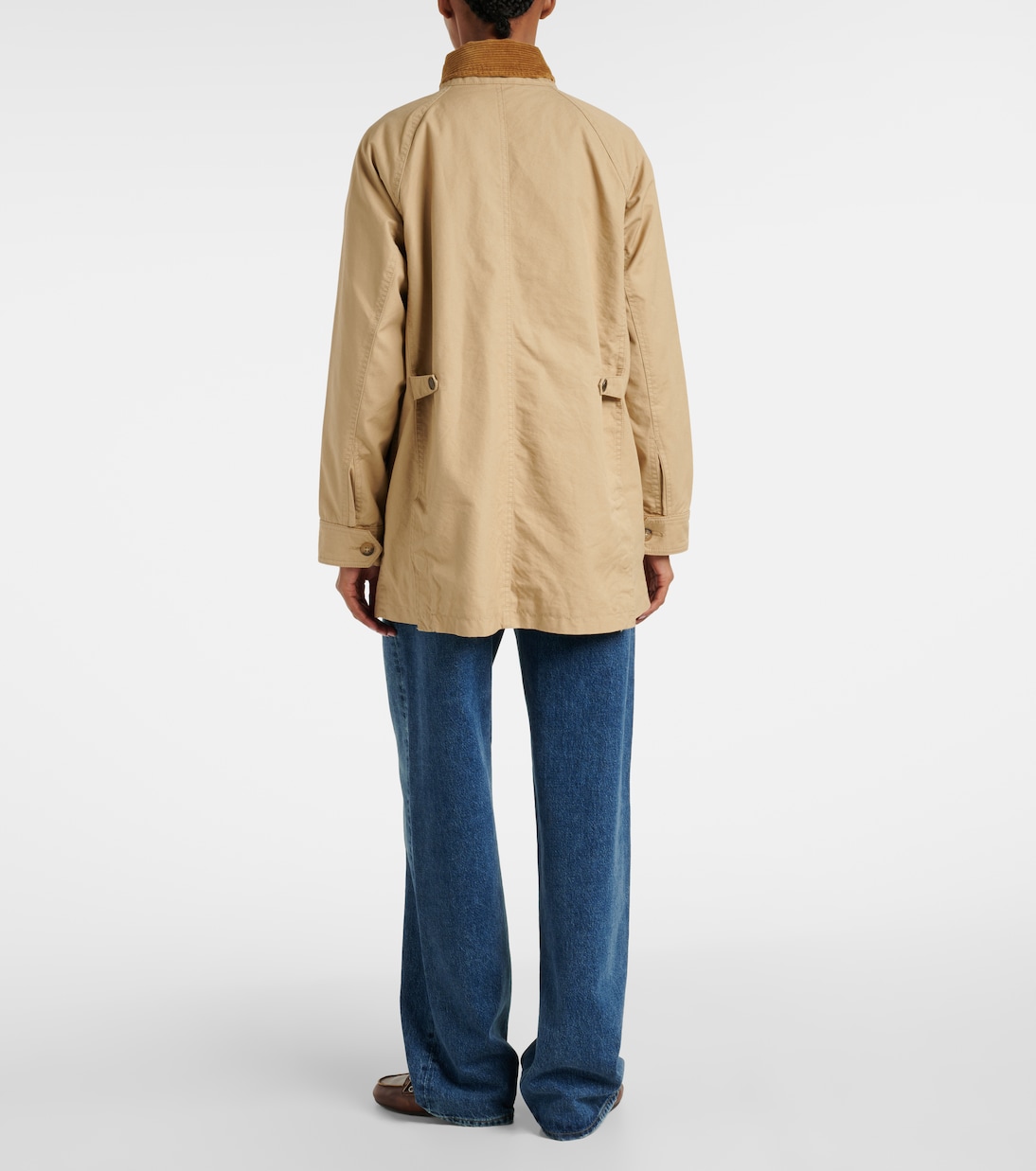 Corduroy-trimmed cotton field jacket | Polo Ralph Lauren