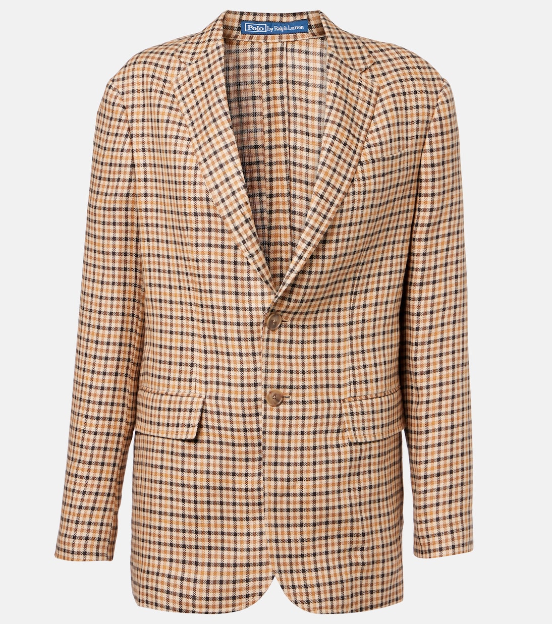 Blazer en lin à carreaux | Polo Ralph Lauren