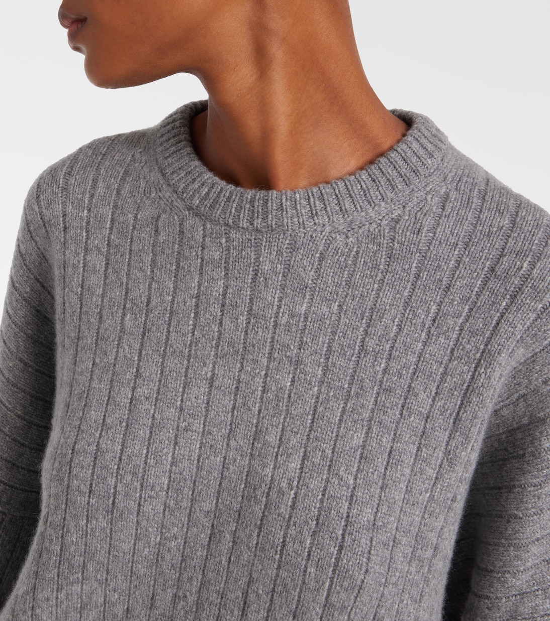 Jersey Lennox de cachemir acanalado | Khaite