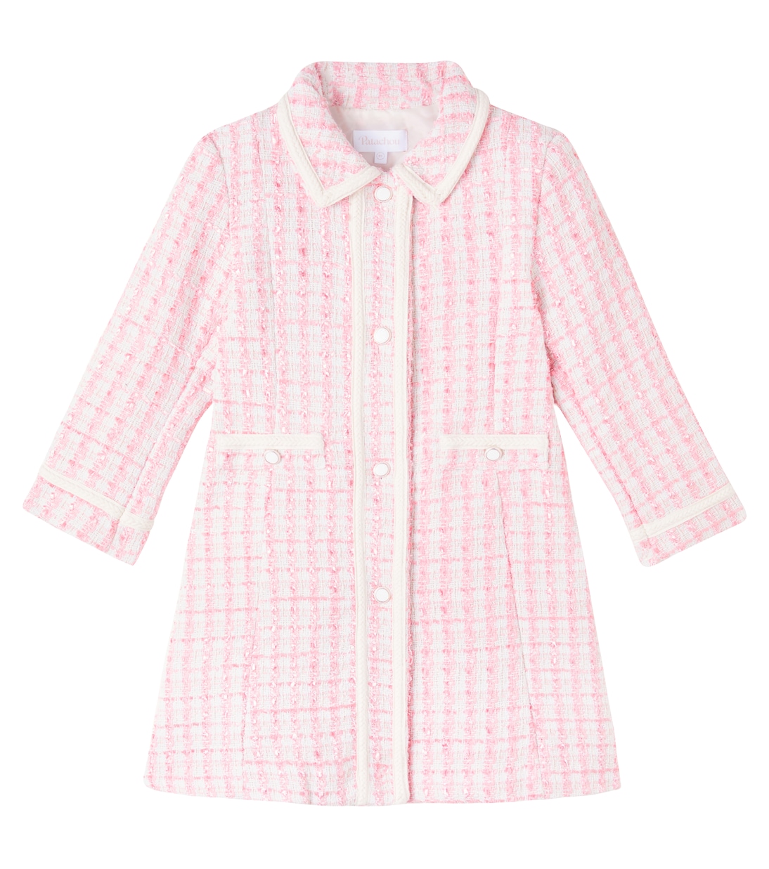 Cappotto in tweed a quadri | Patachou
